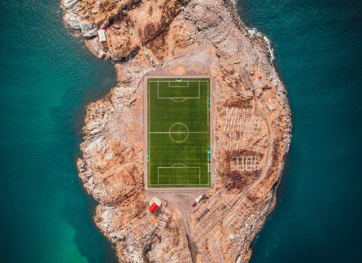 sports - football field